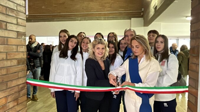Sport fa festa al Liceo Pieralli con l’inaugurazione delle nuove palestre