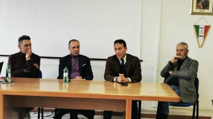 Presidente Federazione Ciclistica, Cordiano Dagnoni, in visita a Perugia