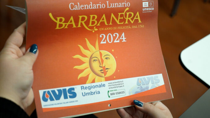 Calendario Barbanera e la Cisl pensionati dell'Umbria, intesa valori