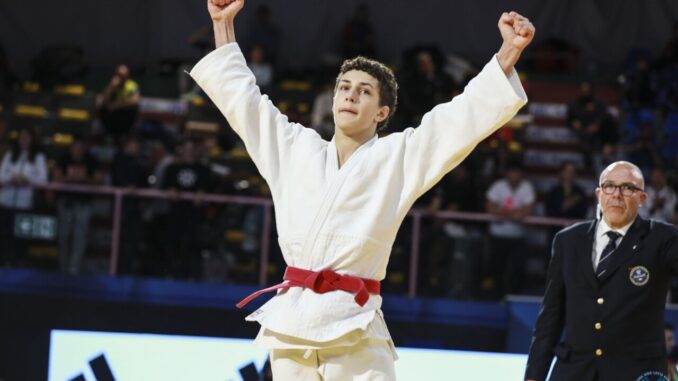 Alessandro Cristallini, giovane campione di judo, brilla nel 2023