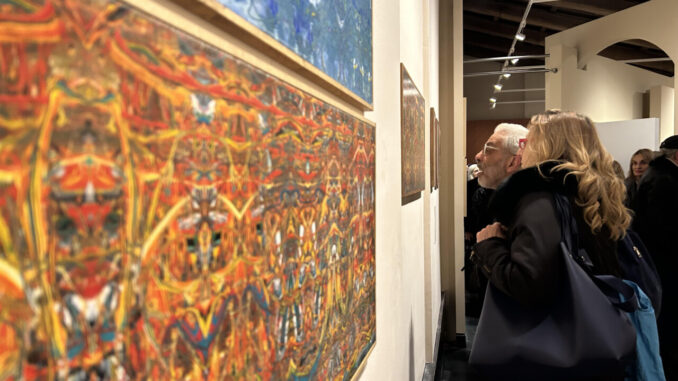 Inaugurata mostra dedicata a Nuvolo alle Belle Arti di Perugia