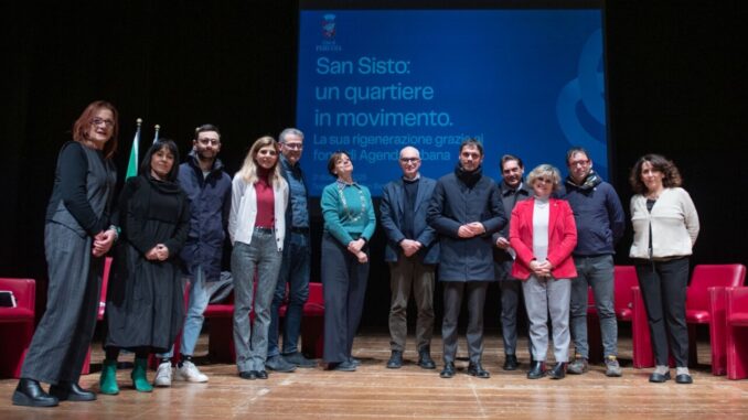 Rigenerazione Urbana, progetto San Sisto riceve un investimento di quasi 15 milioni