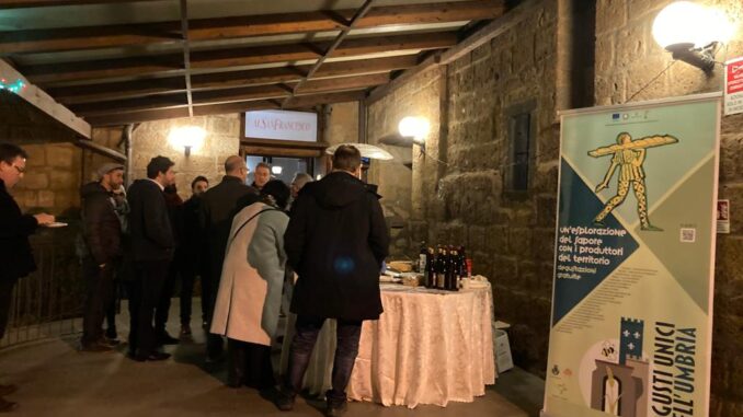 Gusti Unici Umbria, degustazione per artisti di Umbria Jazz Winter