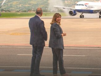 Prima passeggera sul volo Perugia Bergamo sarà Donatella Tesei