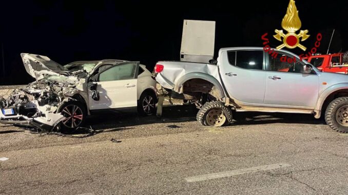Incidente stradale a Testaccio: un ferito trasportato d'urgenza a Terni