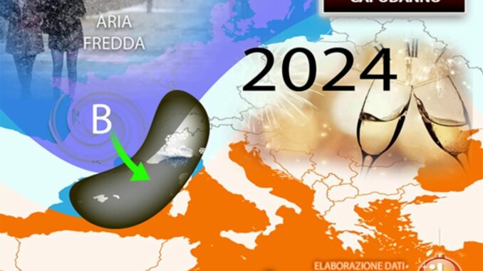 Meteo capodanno, pioggia e neve, l'Umbria al centro dell'attenzione
