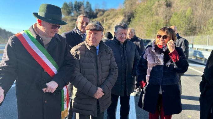 Riaperto il Tratto Contessa tra Umbria e Marche, nuovo viadotto