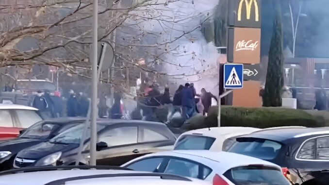 Caccia ai violenti di strada Trasimeno Ovest: scontri tra ultrà