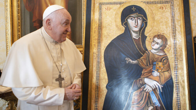 Salus Populi Romani, un'opera d'arte per Papa Francesco