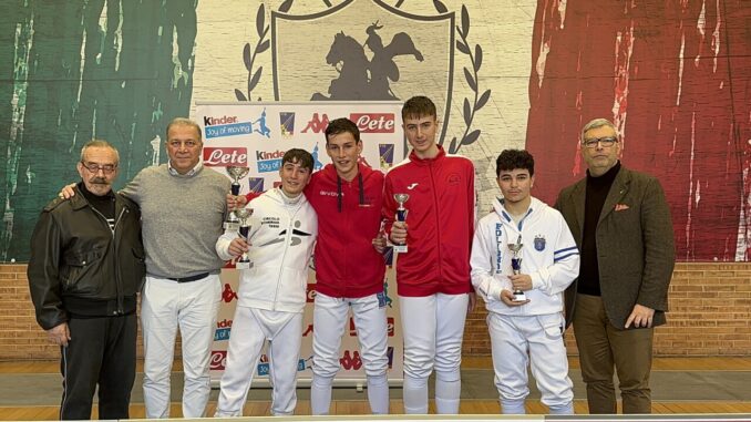 Al Circolo Scherma Terni la qualificazione cadetti e giovani spada
