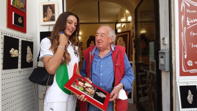 Sergio Bizzarri, pittore spoletino ricorda una mostra a Perugia