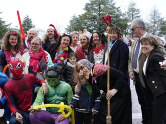 Epifania al Chianelli con la Befana ed i SuperEroiAcrobatici