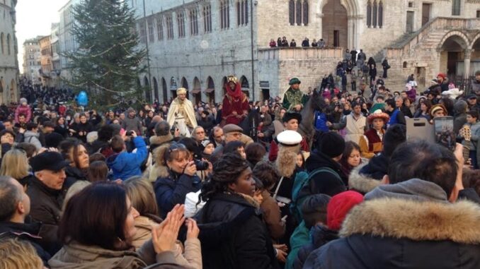"Epifania a Perugia: il ritorno dei Magi al centro della città"