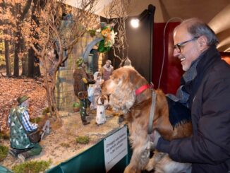 La Storia Emozionante di Leo, il Cane Cieco e il presepe