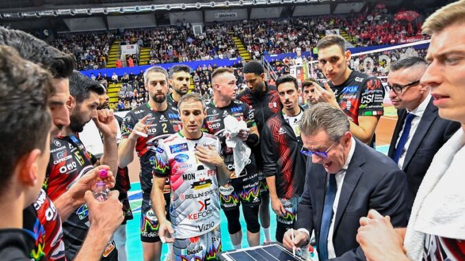 Sir Susa, Russo: "Bello giocare davanti ad un pubblico del genere"
