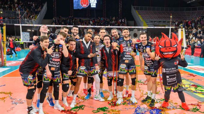 Sir Susa Vim. Una super Perugia in super PalaBarton