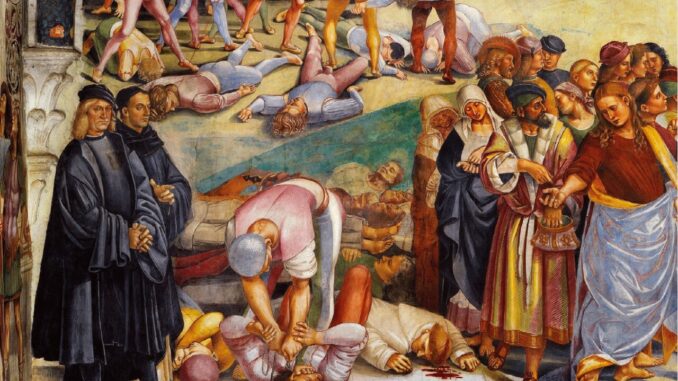 La pace universale attraverso l'arte: il messaggio di Papa Francesco e la profezia di San Brizio"