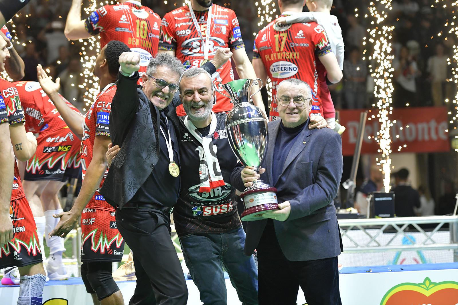 Sir Susa Vim vince Del Monte®Coppa Italia Final Four terza vittoria