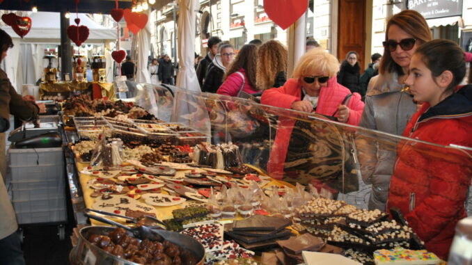 Roberto Rinaldini, campione del mondo di pasticceria a Terni per Cioccolentino