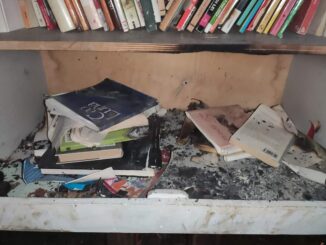 Distrutta la Casetta dei Libri, atto di vandalismo sfida il rispetto a Bastia Umbra