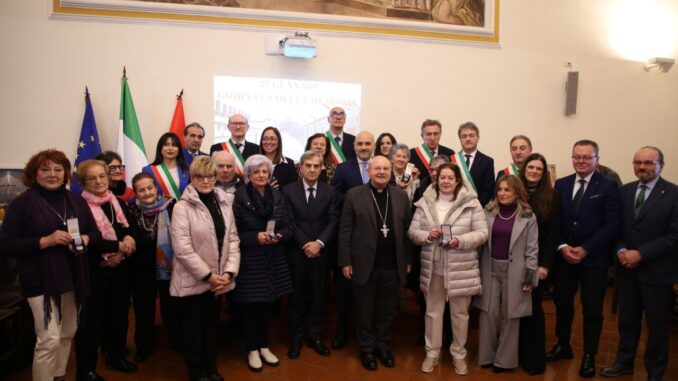 Assisi, cerimonia della Prefettura al Museo e consegna delle medaglie