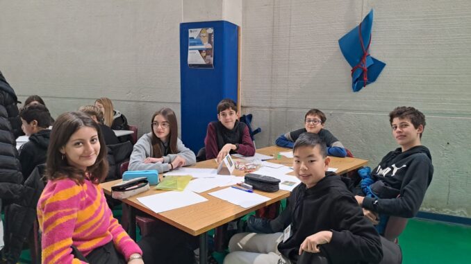 Galilei senza frontiere 2024 sul podio Istituto Bonfigli di Corciano