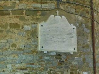 Donazione Art Bonus Perugia parte restauro lapide a San Martino dei Colli