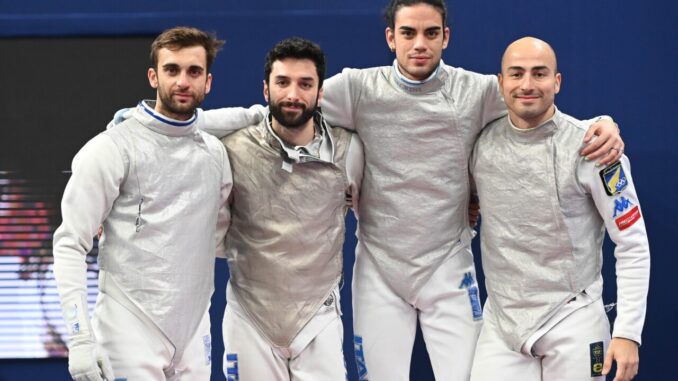 Nazionale fioretto conquista 4° posto e qualificazione olimpica