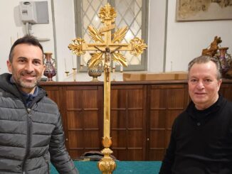 Ripristinato il crocifisso vandalizzato della Chiesa di San Donato