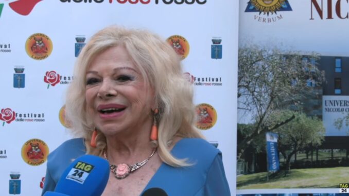 Morta Sandra Milo, l’attrice che ha illuminato il cinema italiano, fu premiata a Cascia