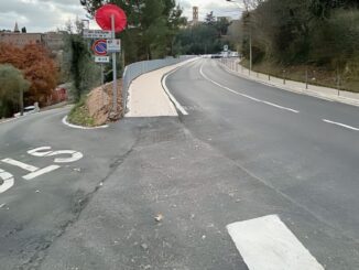 Riapertura completa Via Ripa di Meana tutela da rischio idrogeologico a Perugia