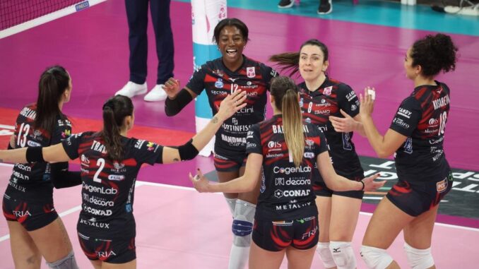 La Bartoccini Fortinfissi Perugia fa le valigie: si va a Trieste!