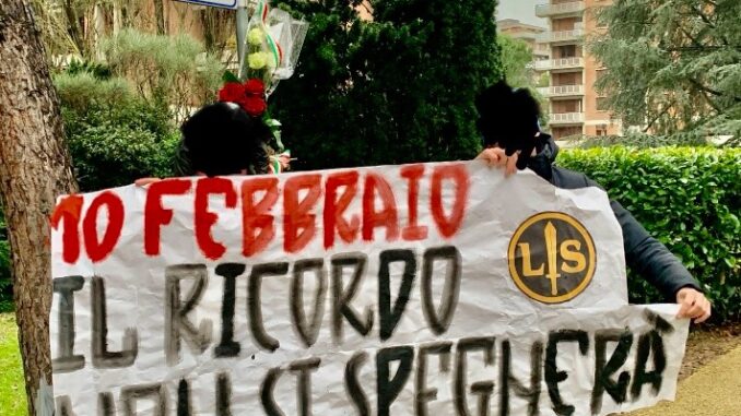 Ricordare i martiri delle foibe, così FN e Lotta Studentesca