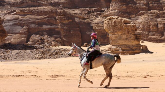 Costanza Laliscia sfida il deserto saudita conquistando il quinto posto