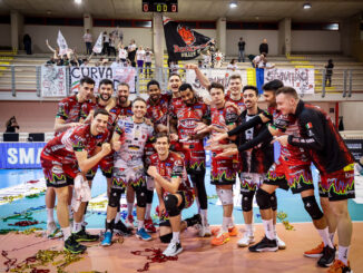 Volley, Perugia ritrova la vittoria a Cisterna a Latina