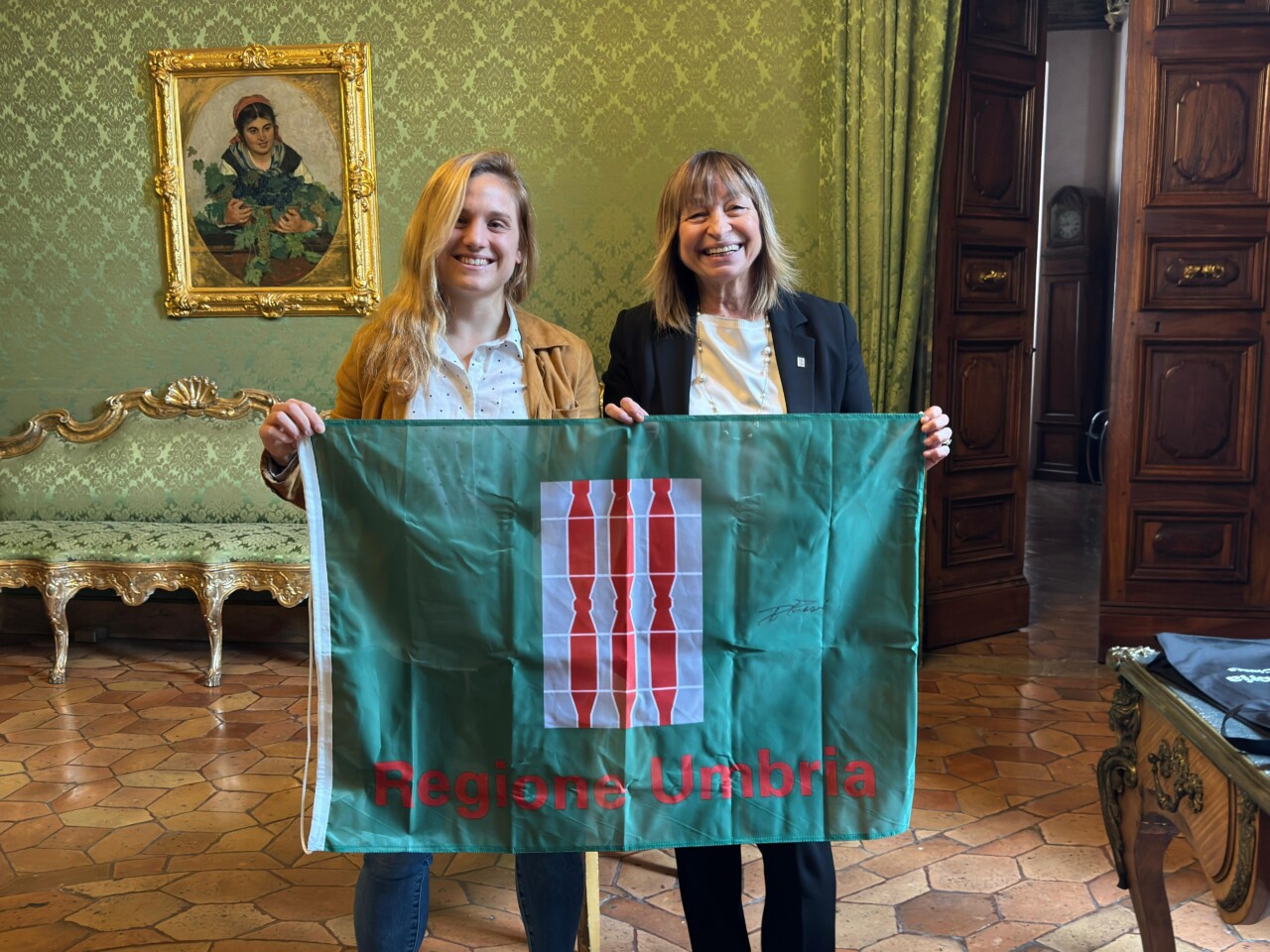 Ricevuta a Palazzo Donini l’astrofisica perugina Sofia Fatigoni
