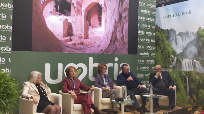 Alla Bit l’Abbazia di San Pietro e i suoi tesori promuovono l’Umbria