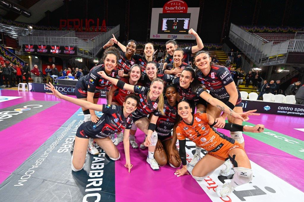 Bartoccini Fortinfissi Perugia pronta all’esame Mondovì