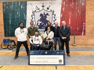 Cerimonia Consegna Sedia Scherma Paralimpica