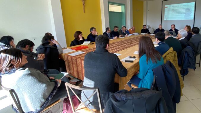 Incontro Delegazione regionale Caritas con la Caritas italiana.