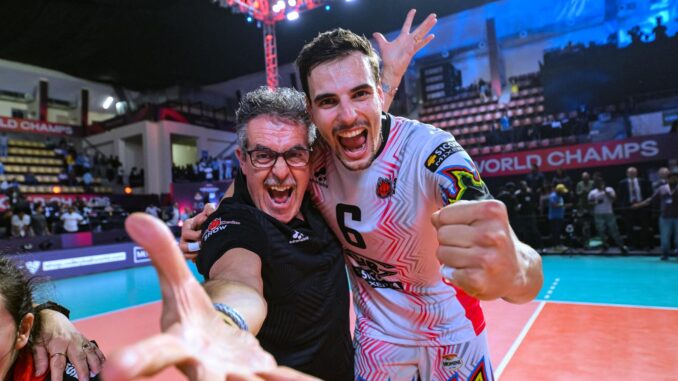 Un regista da Oscar. Simone Giannelli resta a Perugia