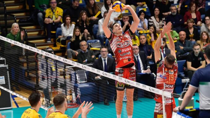 Un regista da Oscar. Simone Giannelli resta a Perugia