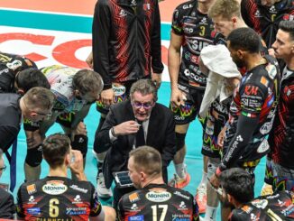 Sir Susa Vim Perugia sconfitta coach Lorenzetti fa sentire la voce