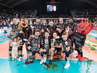 Sir batte Trento 3-1 al PalaBarton