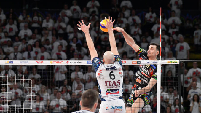 Sir batte Trento 3-1 al PalaBarton