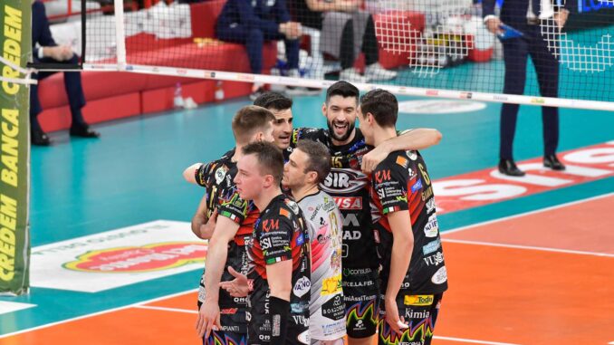 Sir batte Trento 3-1 al PalaBarton