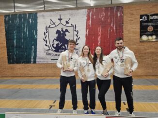 Circolo scherma Terni celebra amore con successo a Lui Lei