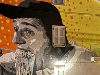 Narni, inaugurazione nuovo murale dedicato al cinema