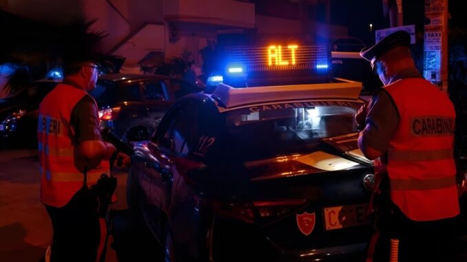 Tasso alcolemico 7 volte oltre limite consentito, sequestro auto