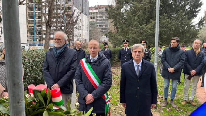 Il Giorno del Ricordo cerimonia al Parco Vittime delle Foibe